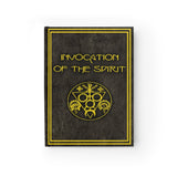 Invocation of the Spirit (Book of Shadows) Journal - Ruled Line