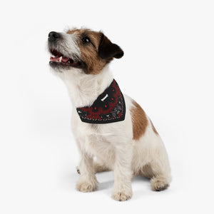 Bloody Vampire Pet Bandana Collar