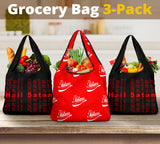 Hail Satan 3 Pack Grocery Bags / Reusable