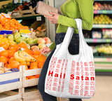 Hail Satan 3 Pack Grocery Bag / Reusable