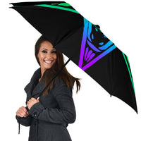 Rainbow Baphomet Umbrella