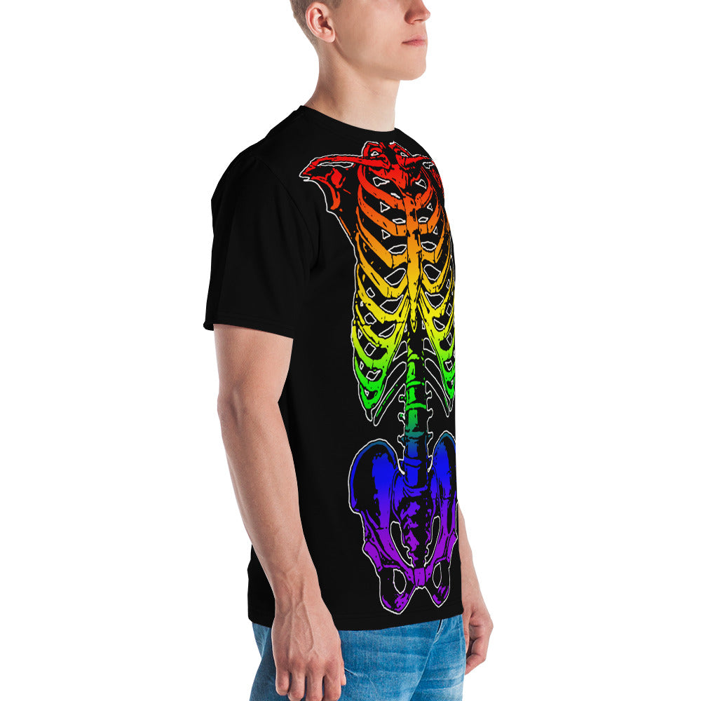 Rainbow Rib-cage Men's T-shirt