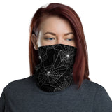 Spider Web Face Mask Neck Gaiter / All Over Print