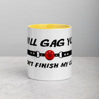 Gag You 2 Mug with Color Inside