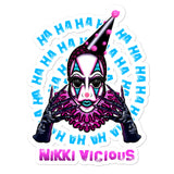 Nikki Vicious Clown Bubble-free stickers