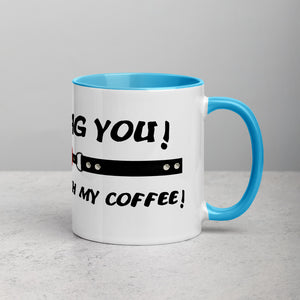 Gag You 2 Mug with Color Inside