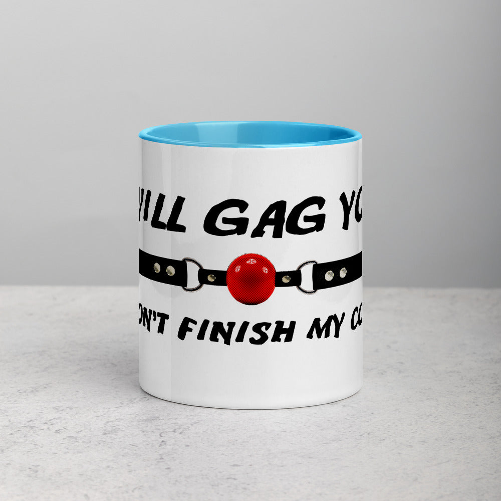 Gag You 2 Mug with Color Inside