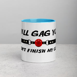 Gag You 2 Mug with Color Inside