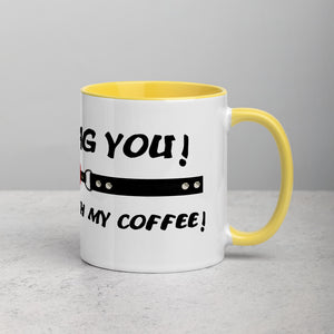 Gag You 2 Mug with Color Inside