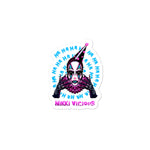 Nikki Vicious Clown Bubble-free stickers