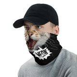 Meow Cat Face Mask Neck Gaiter