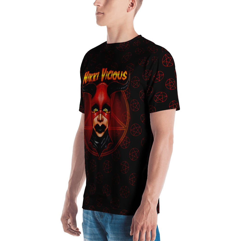 Nikki Vicious Devil Inside Men's T-shirt