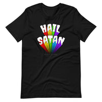 Rainbow Hail Satan Short-Sleeve Unisex T-Shirt