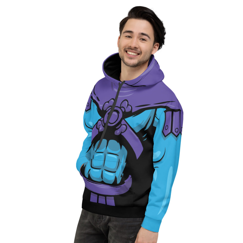 Myah! Skeletor He-man Cartoon Unisex Hoodie / All Over Print