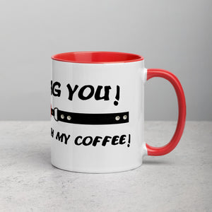 Gag You 2 Mug with Color Inside