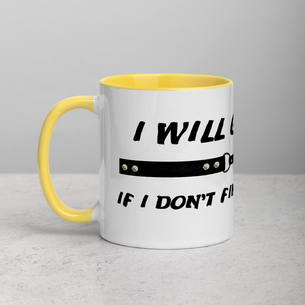 Gag You 2 Mug with Color Inside