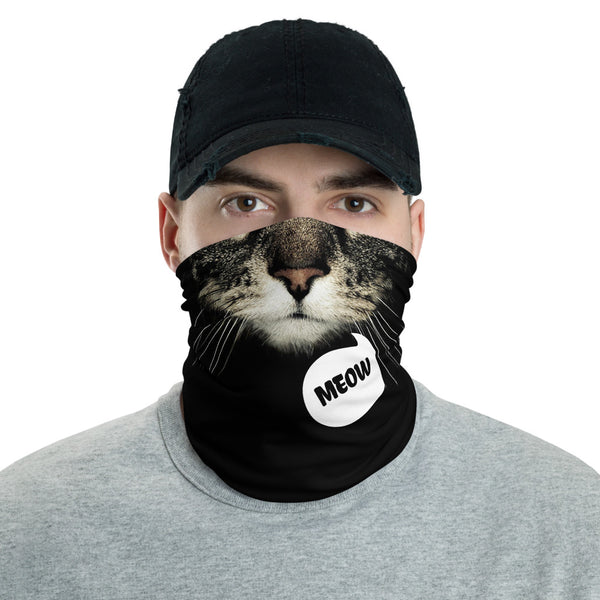 Cat Face Mask Neck Gaiter