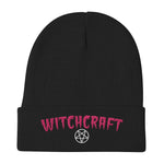 Witchcraft  Pentagram Embroidered Beanie