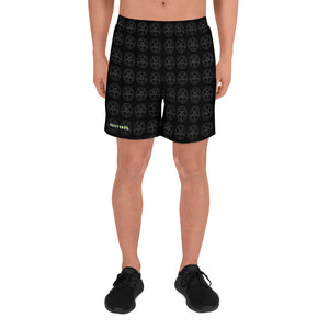 Baphomet Men's Athletic Long Shorts All Over Print