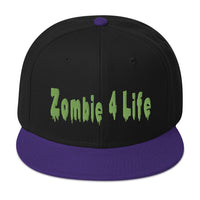 Zombie 4 Life Snapback Hat