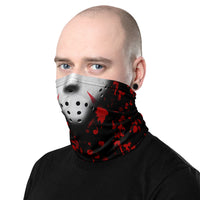 Bloody Jason Hockey Face Mask Neck Gaiter