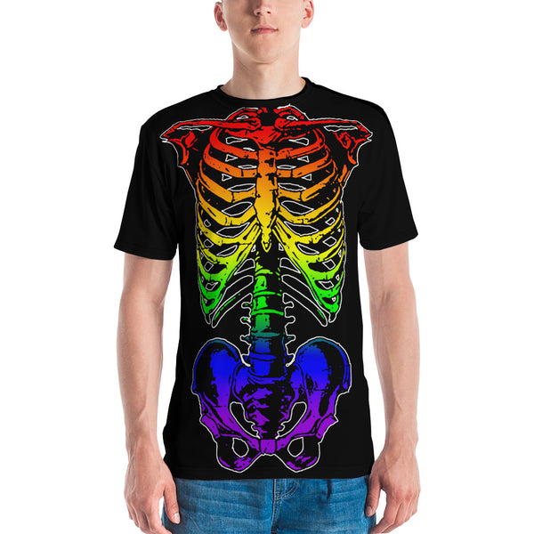 Rainbow Rib-cage Men's T-shirt