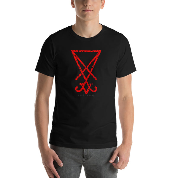 Sigil of Lucifer Short-Sleeve Unisex T-Shirt