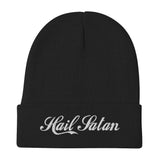 Hail Satan Embroidered Beanie