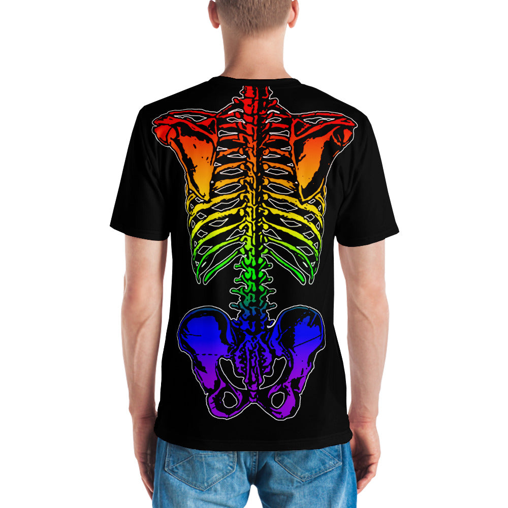 Rainbow Rib-cage Men's T-shirt