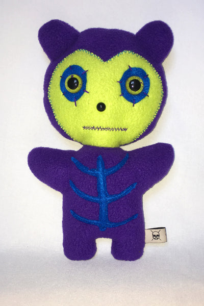 Purple Teddy Monster Doll
