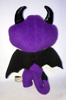 Purple Evil D Bat Wings Monster Doll