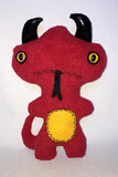 Red Devil Monster Doll