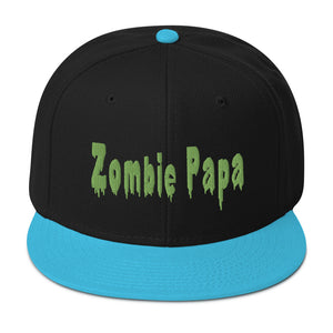 Zombie Papa Snapback Hat