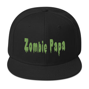 Zombie Papa Snapback Hat