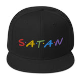 Satan Rainbow Colors Snapback Hat / Friends Style