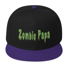 Zombie Papa Snapback Hat