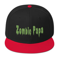 Zombie Papa Snapback Hat