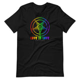 Love is Love Baphomet Short-Sleeve Unisex T-Shirt